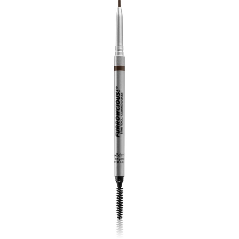 theBalm Furrowcious!® Brow Pencil молив за вежди с четка цвят Dark Brown 0