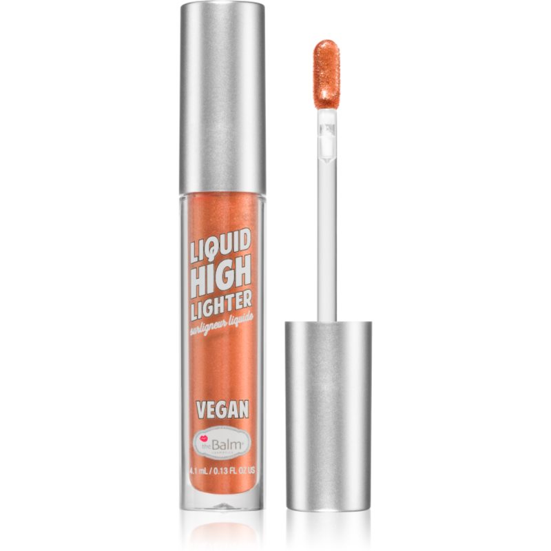 theBalm Liquid Highlighter течен хайлайтър цвят Drop It Like It's Watt 4