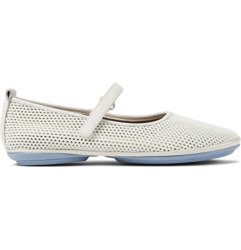 Балерини Mary Jane с перфорации Right Nina 8737 - White от Camper