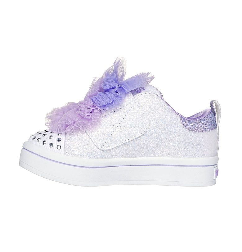 Бляскави обувки Twi-Lites 2.0 с велкро и LED светлини Skechers