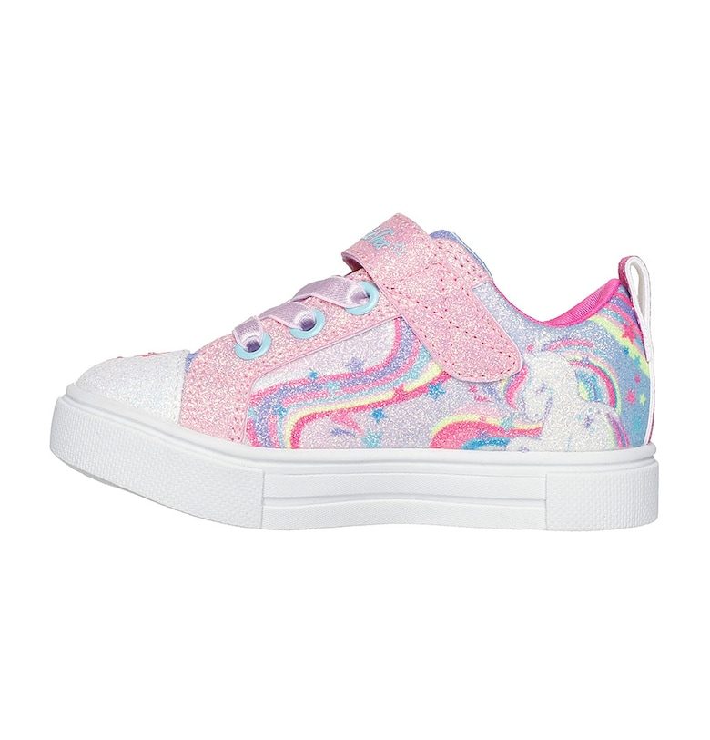 Бляскави обувки Twinkle Sparks с велкро и светлинки Skechers