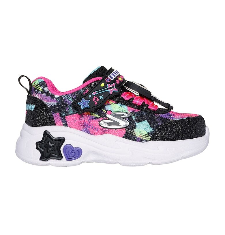 Бляскави полускосени спортни обувки Snuggle Skechers