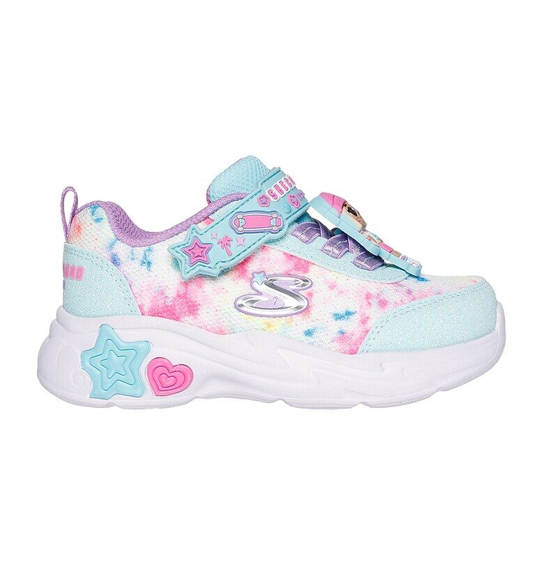 Бляскави полускосени спортни обувки Snuggle Skechers