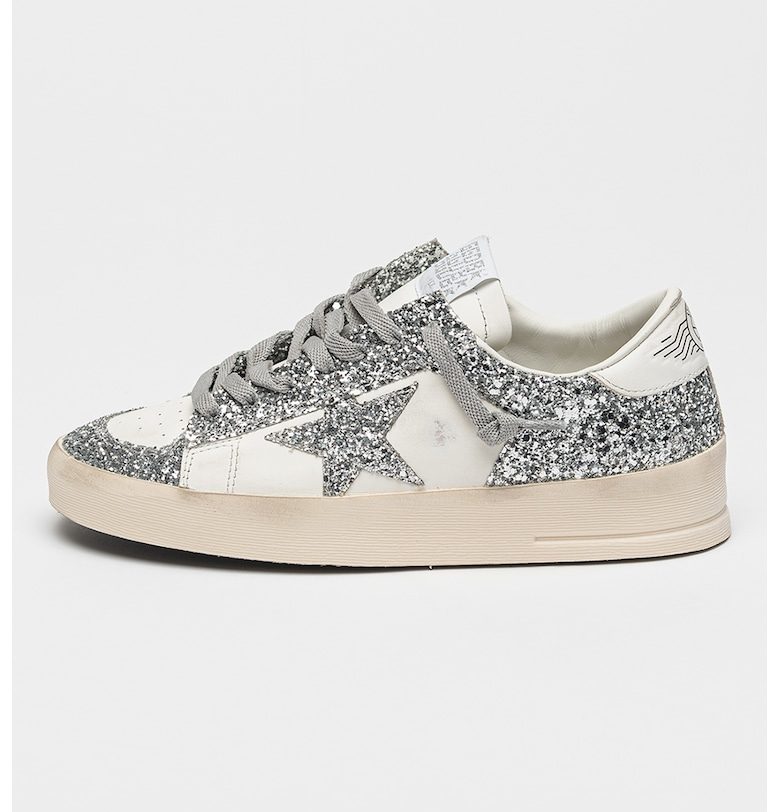 Бляскави спортни обувки от кожа GOLDEN GOOSE