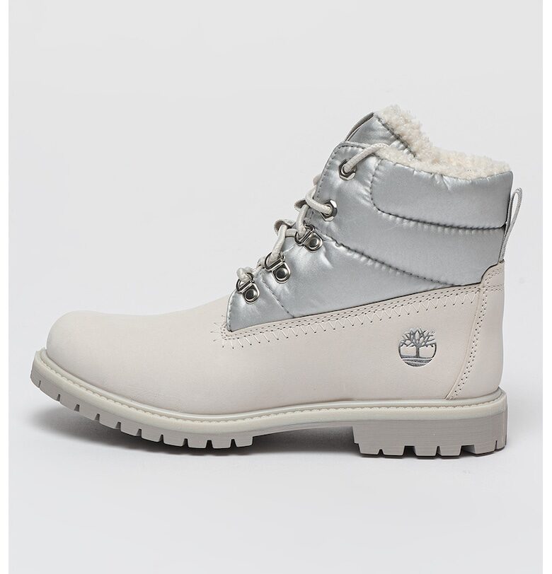 Боти 6In Premium Puffer от набук Timberland