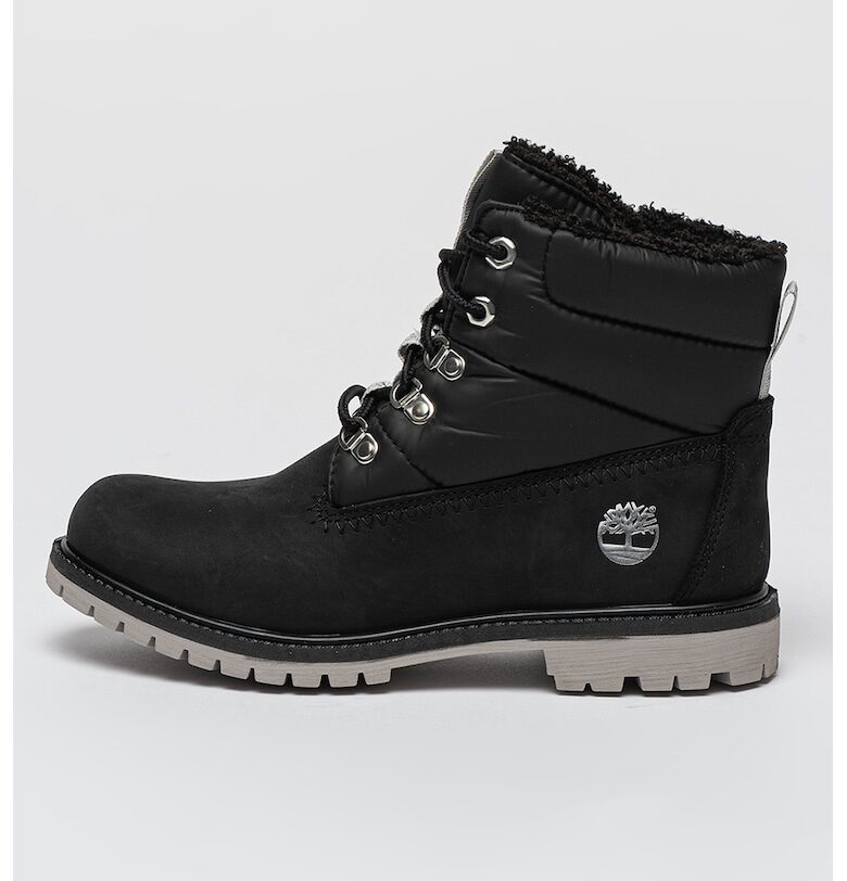 Боти 6In Premium Puffer от набук Timberland