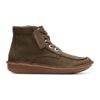 Боти Funny Cedar от набук Clarks