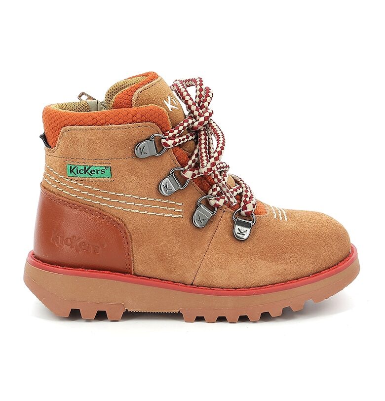 Боти от велур и кожа Kickers kids