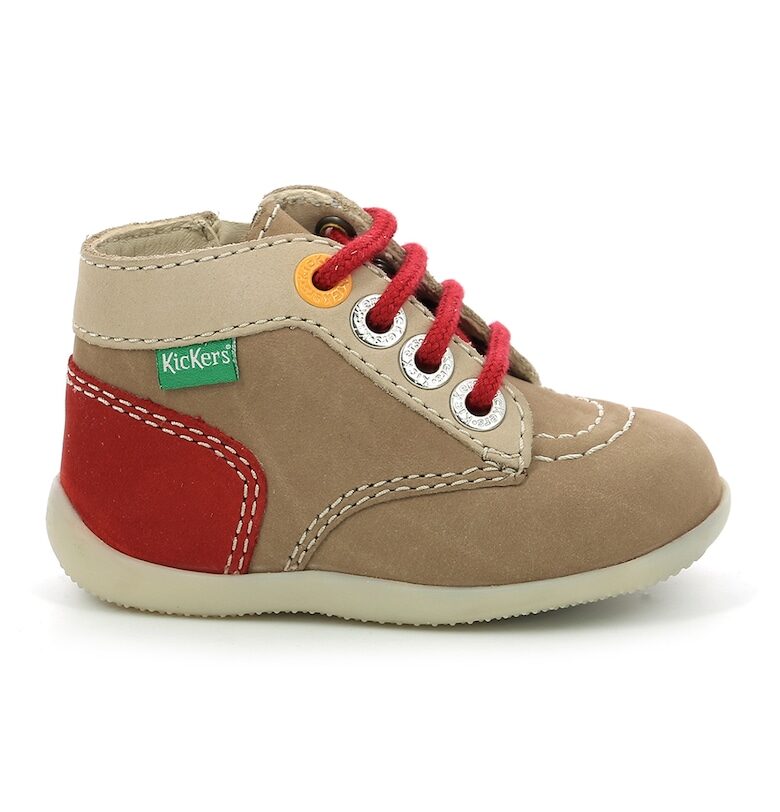 Боти от кожа и велур Kickers kids