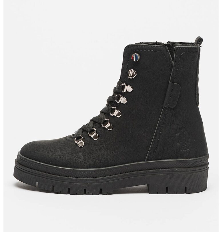 Боти с цип US Polo Assn