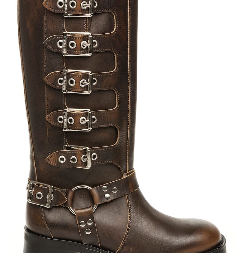 Ботуши над коляното Battle с токи Steve Madden