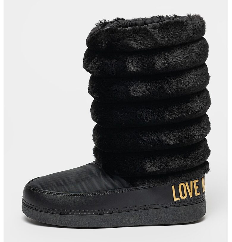 Ботуши с лого Love Moschino