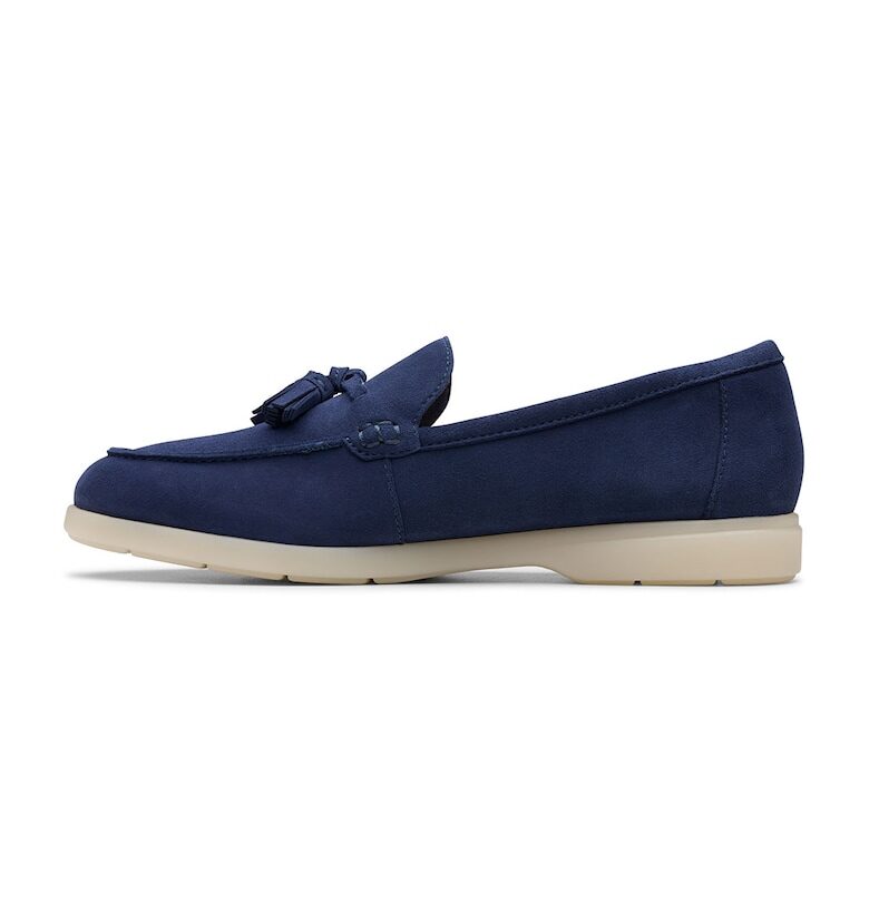 Велурени мокасини Narini Edge Clarks