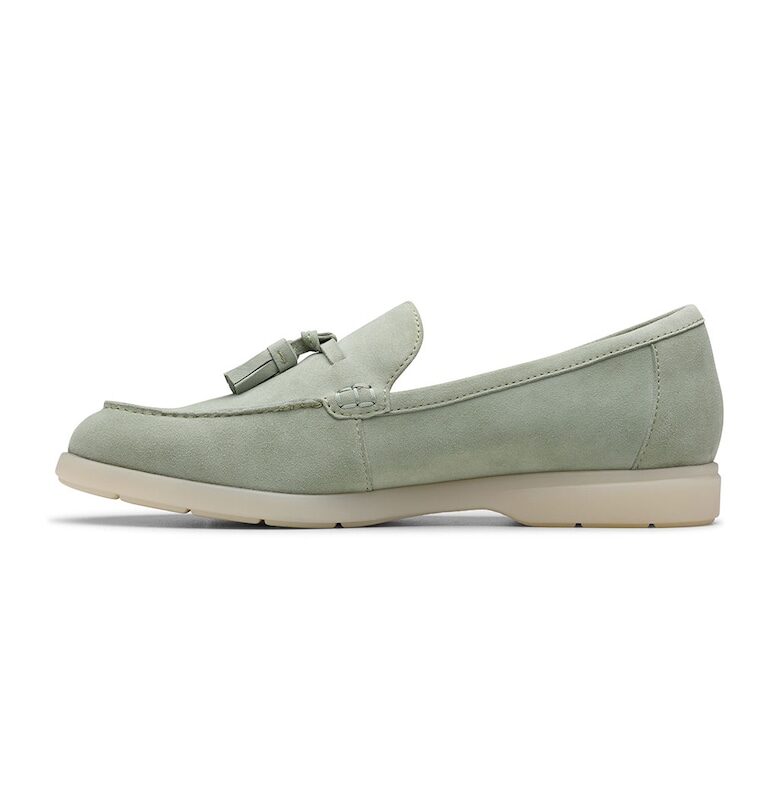 Велурени мокасини Narini Edge Clarks