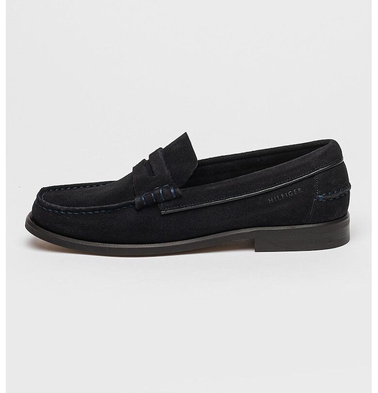 Велурени мокасини Tommy Hilfiger