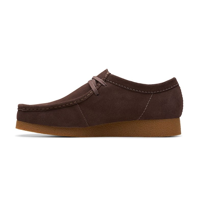 Велурени мокасини Wallabeeevo Clarks