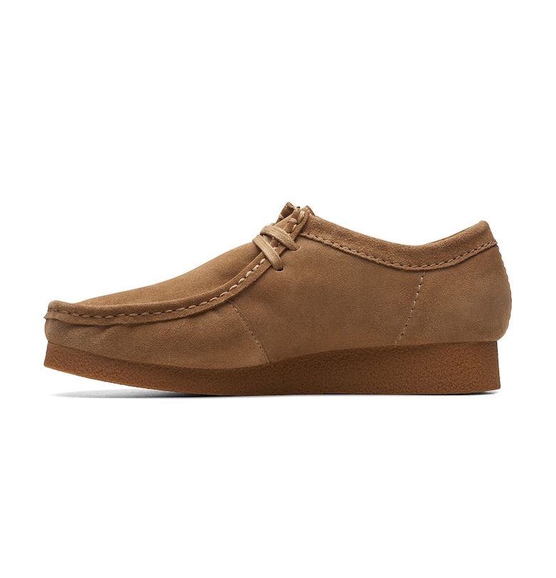 Велурени мокасини Wallabeeevo Clarks