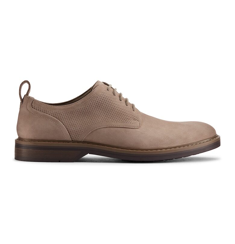 Велурени обувки Aldwin тип Derby Clarks