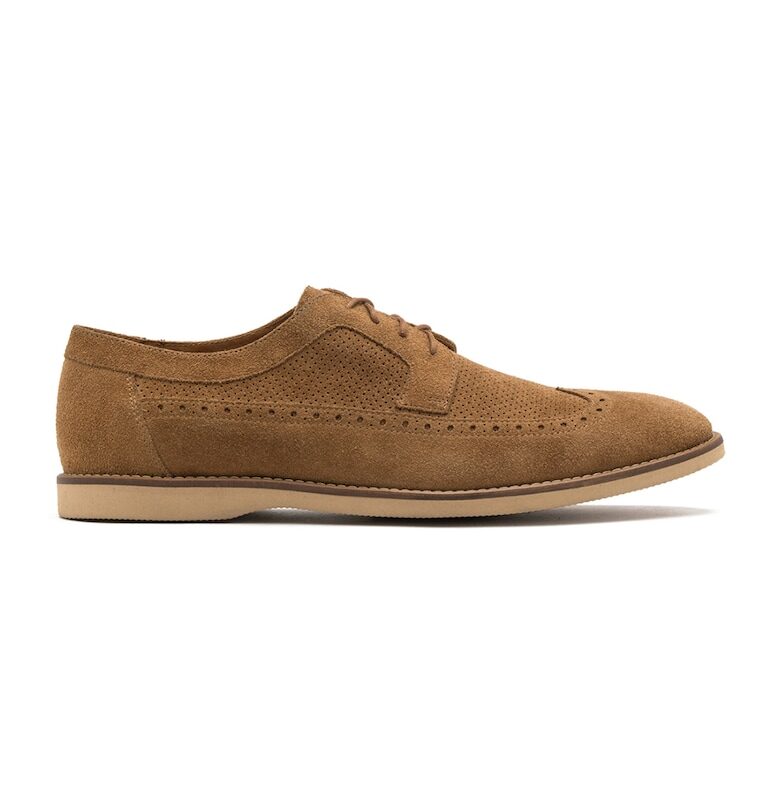 Велурени обувки Scott Brogue RYLKO