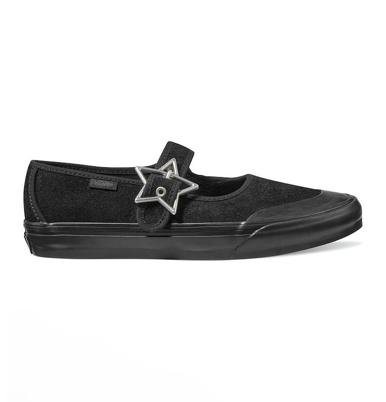 Велурени пантофки Mary Jane Vans
