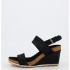 Велурени сандали Capri Sunset с платформа Timberland