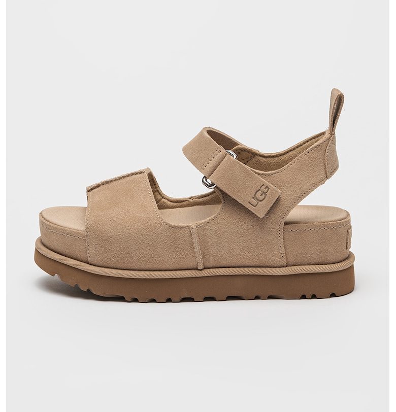 Велурени сандали Goldenstar с велкро UGG