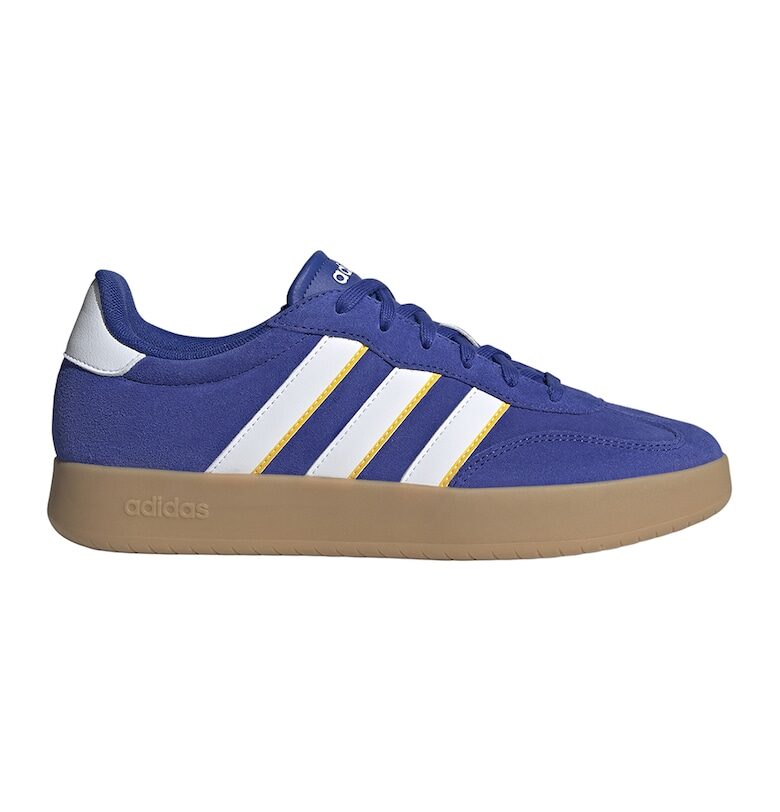 Велурени спортни обувки Barreda с еко кожа adidas Sportswear
