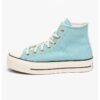 Велурени спортни обувки Chuck Taylor All Star с равна платформа Converse
