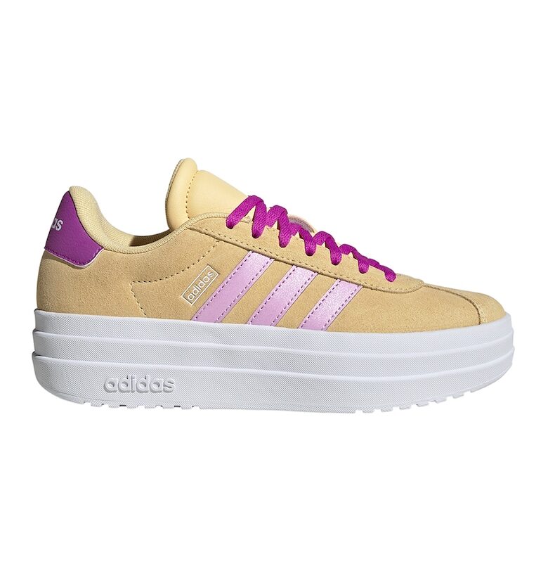 Велурени спортни обувки Court Bold с равна платформа adidas Sportswear