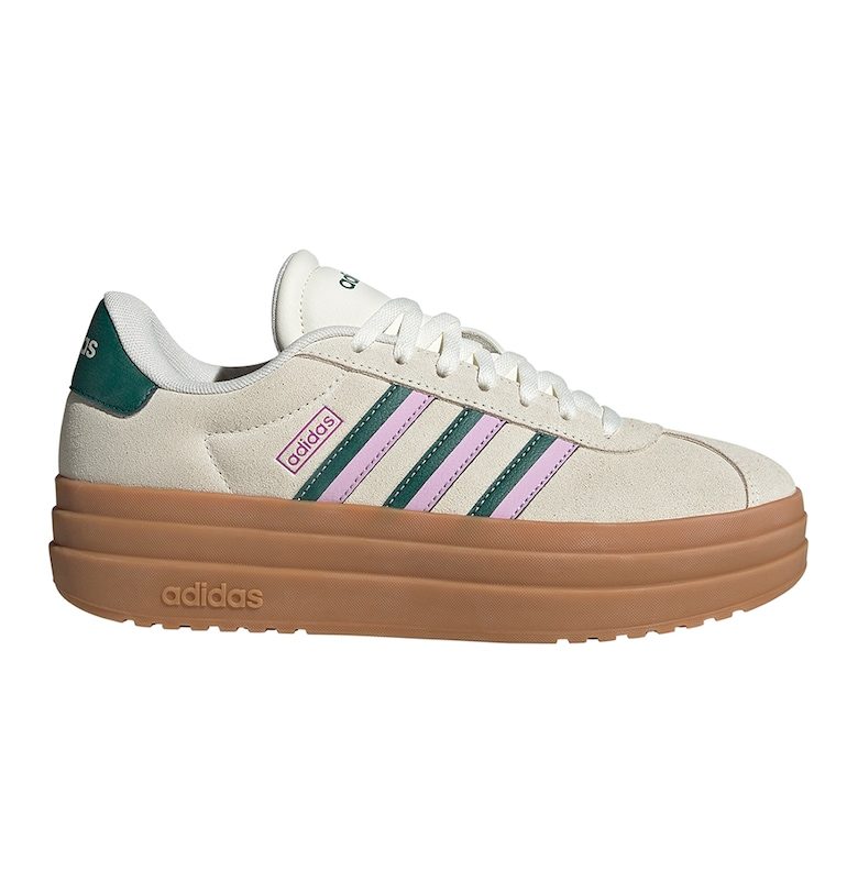 Велурени спортни обувки Court Bold с равна платформа adidas Sportswear