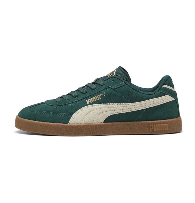 Велурени спортни обувки с лого Puma