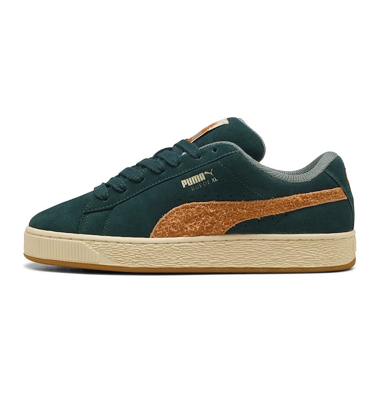 Велурени спортни обувки с лого Puma