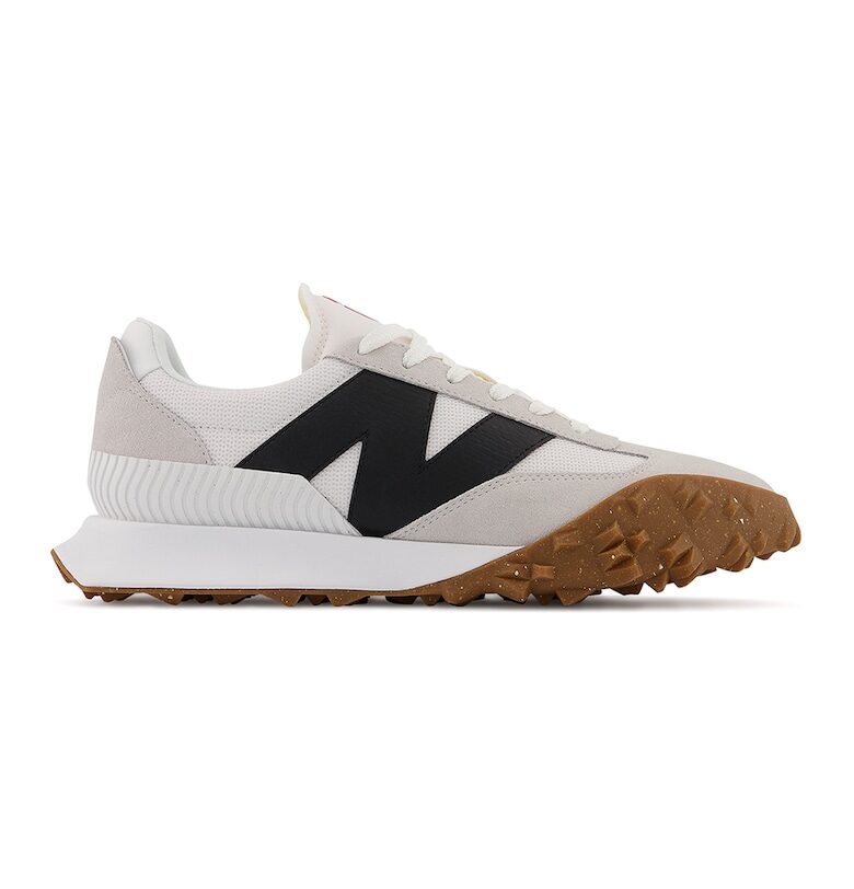 Велурени спортни обувки с мрежести зони New Balance