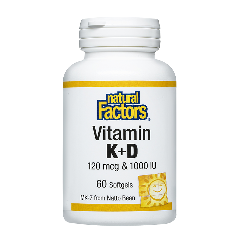 Витамин К2 120 mcg и D3 1000 IU