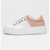 Двуцветни кожени спортни обувки Valentino
