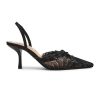 Заострени обувки с котешки ток Steve Madden