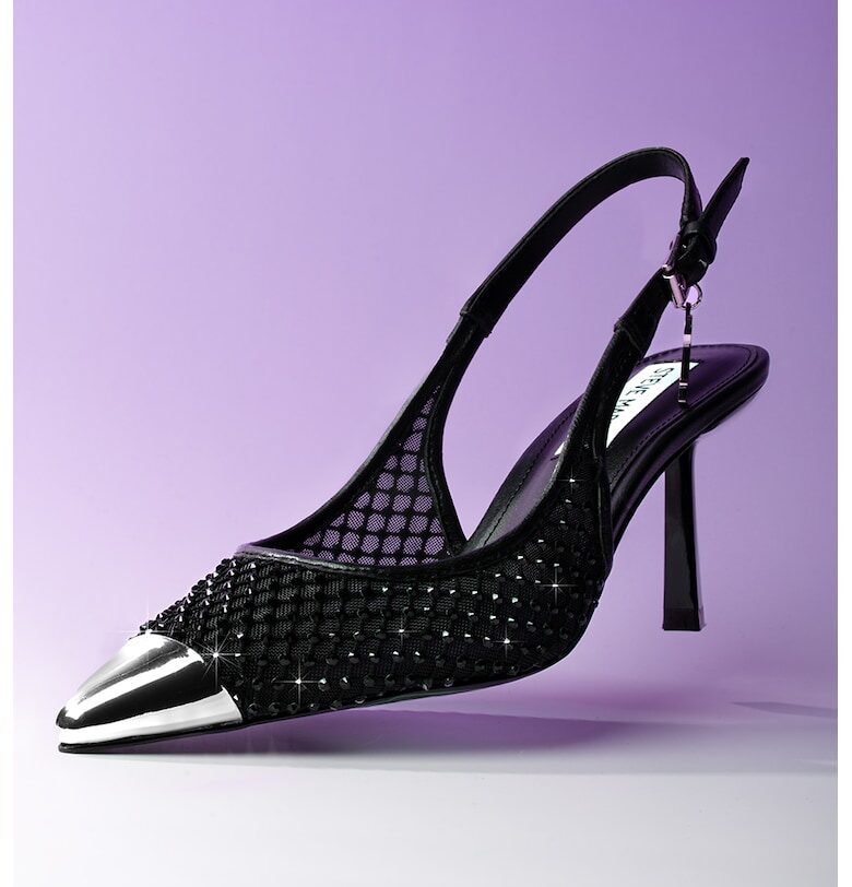 Заострени обувки с отворена пета Steve Madden
