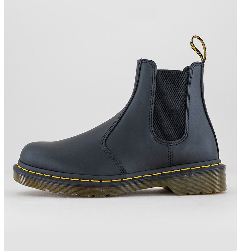 Кожени боти 2976 Chelsea с текстил Dr Martens