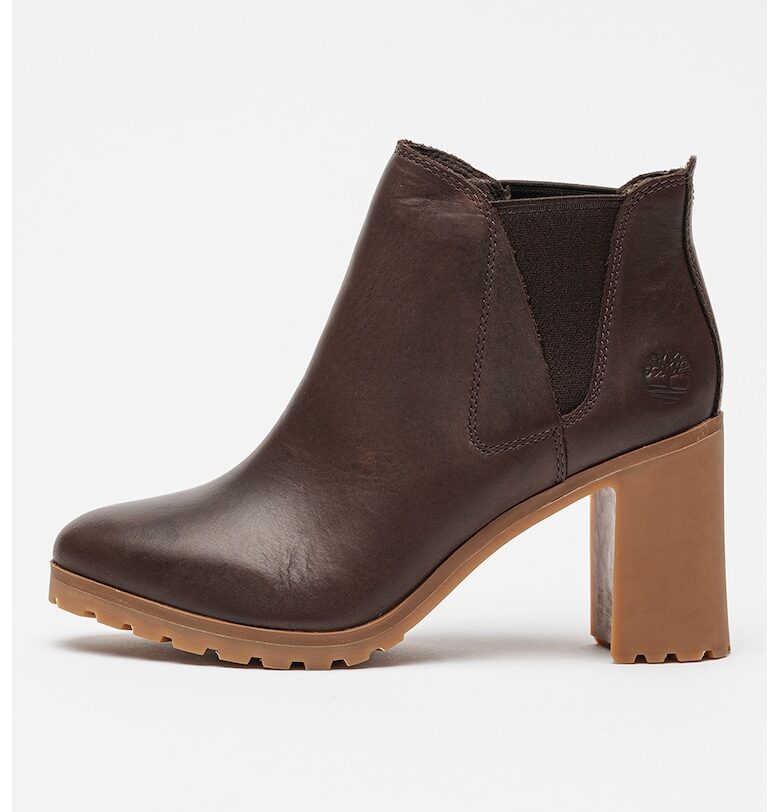 Кожени боти Allington с текстил Timberland