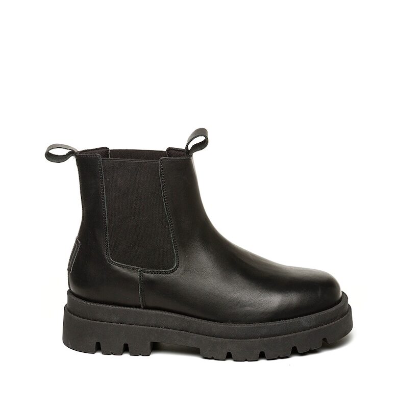 Кожени боти Chelsea Steve Madden