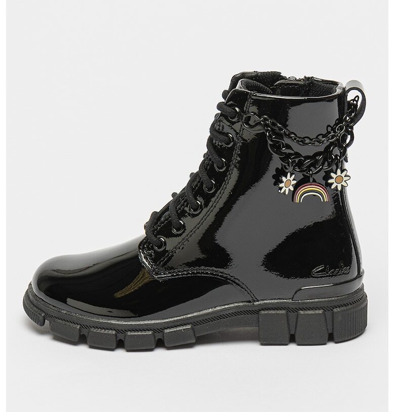 Кожени боти Evyn Charm Clarks
