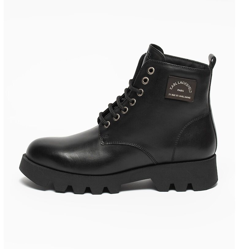 Кожени боти Terra Firma Karl Lagerfeld