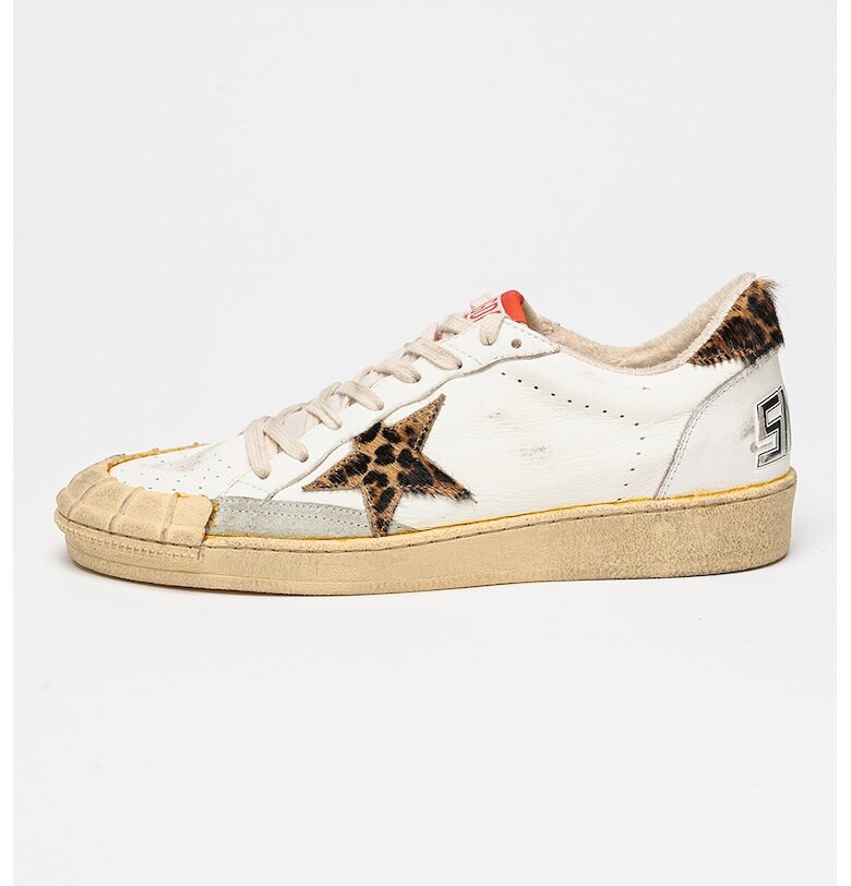 Кожени десенирани спортни обувки GOLDEN GOOSE