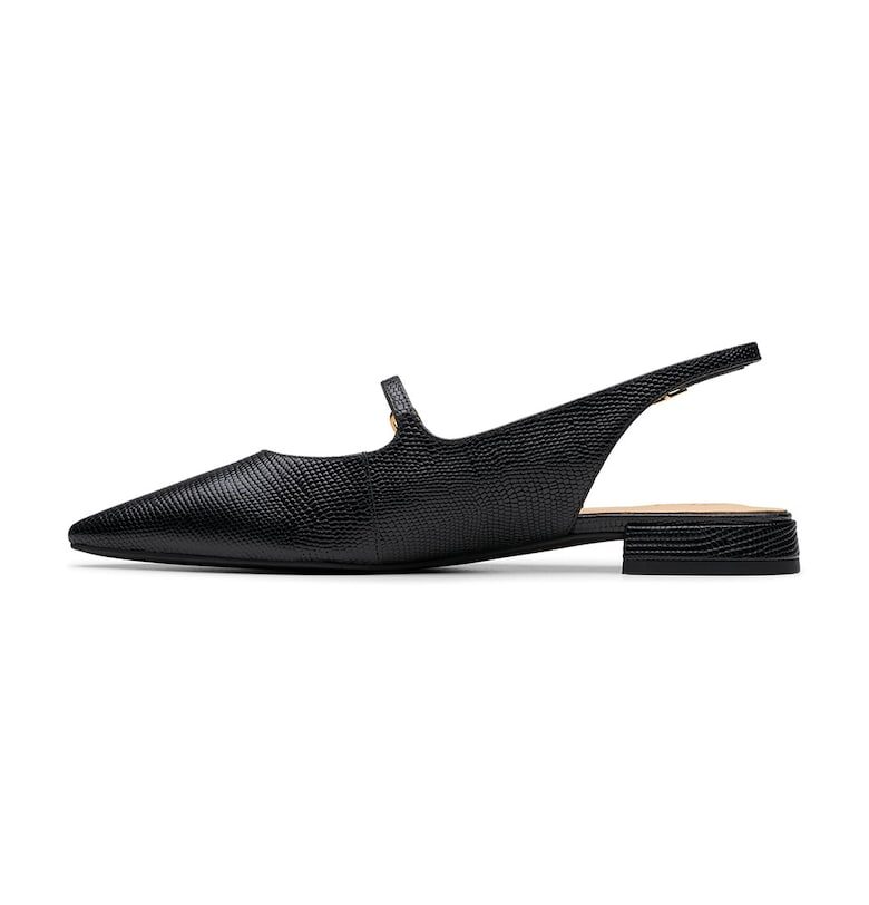 Кожени заострени пантофки Sensa Clarks
