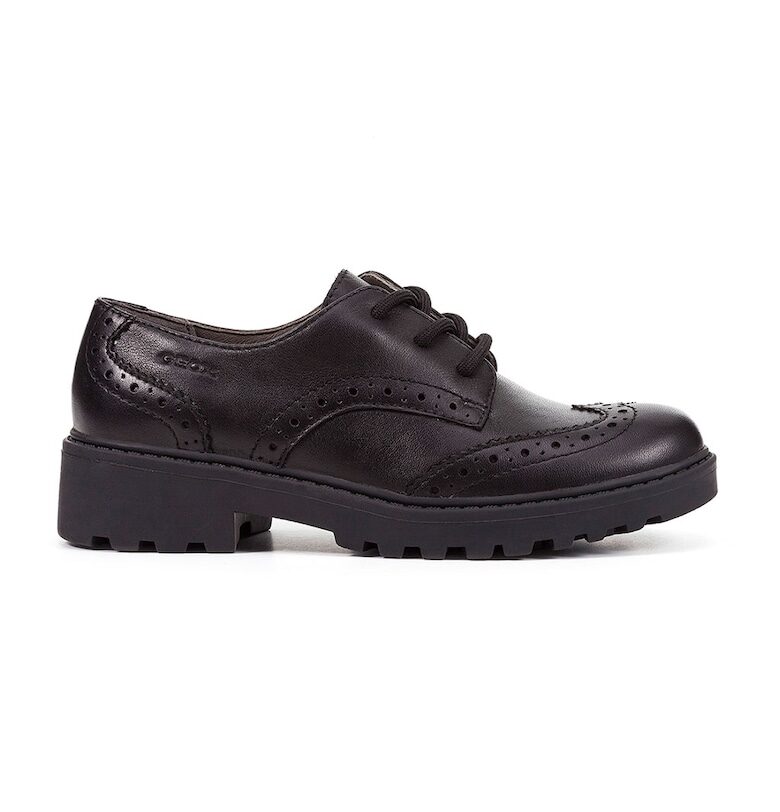 Кожени обувки Brogue Geox
