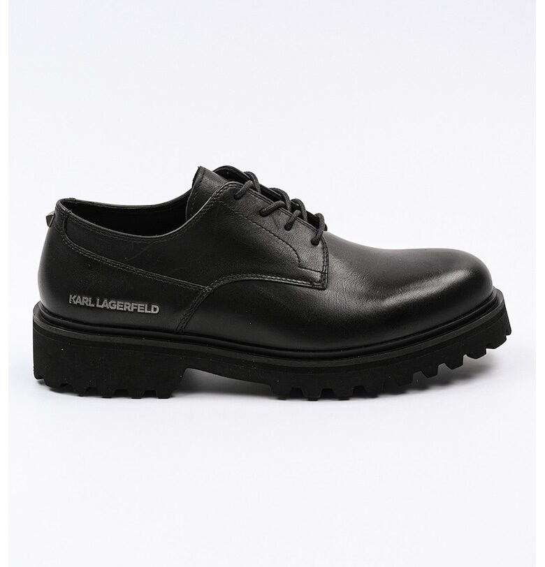 Кожени обувки Derby Karl Lagerfeld