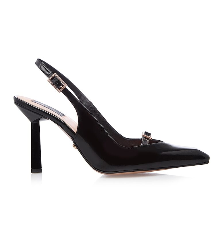 Кожени обувки Fairy с отворена пета Gemelli Shoes