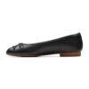 Кожени пантофки с панделки Clarks