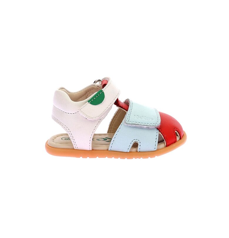 Кожени сандали Fisherman с велкро Kickers kids