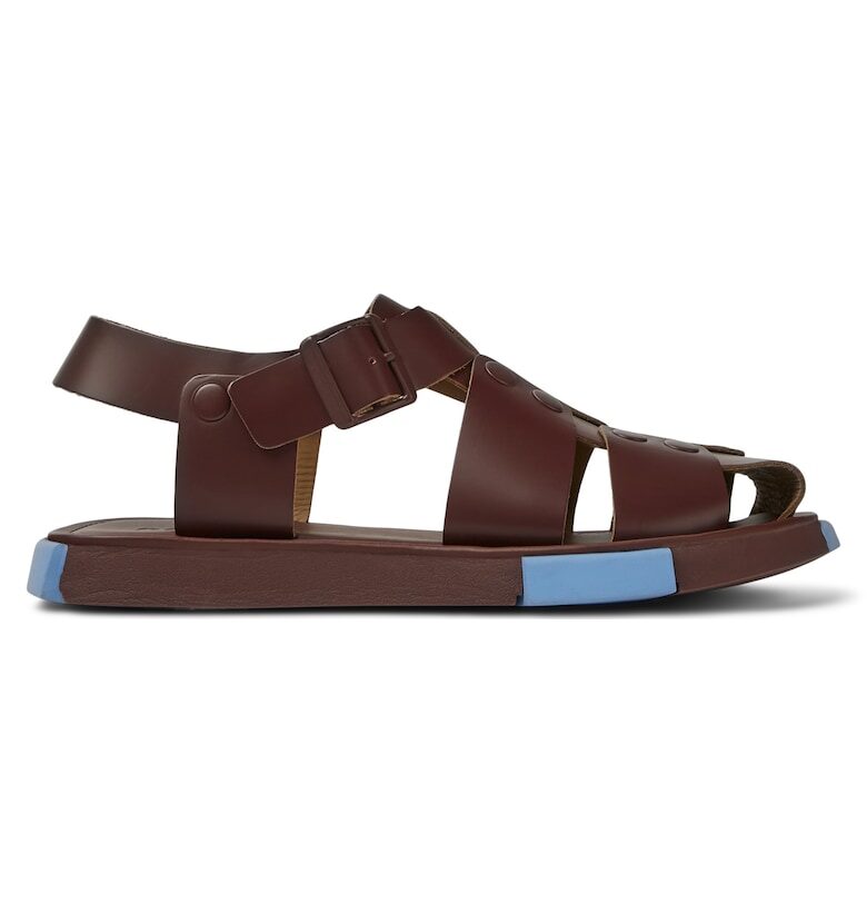 Кожени сандали Set Sandal 507 с токи Camper
